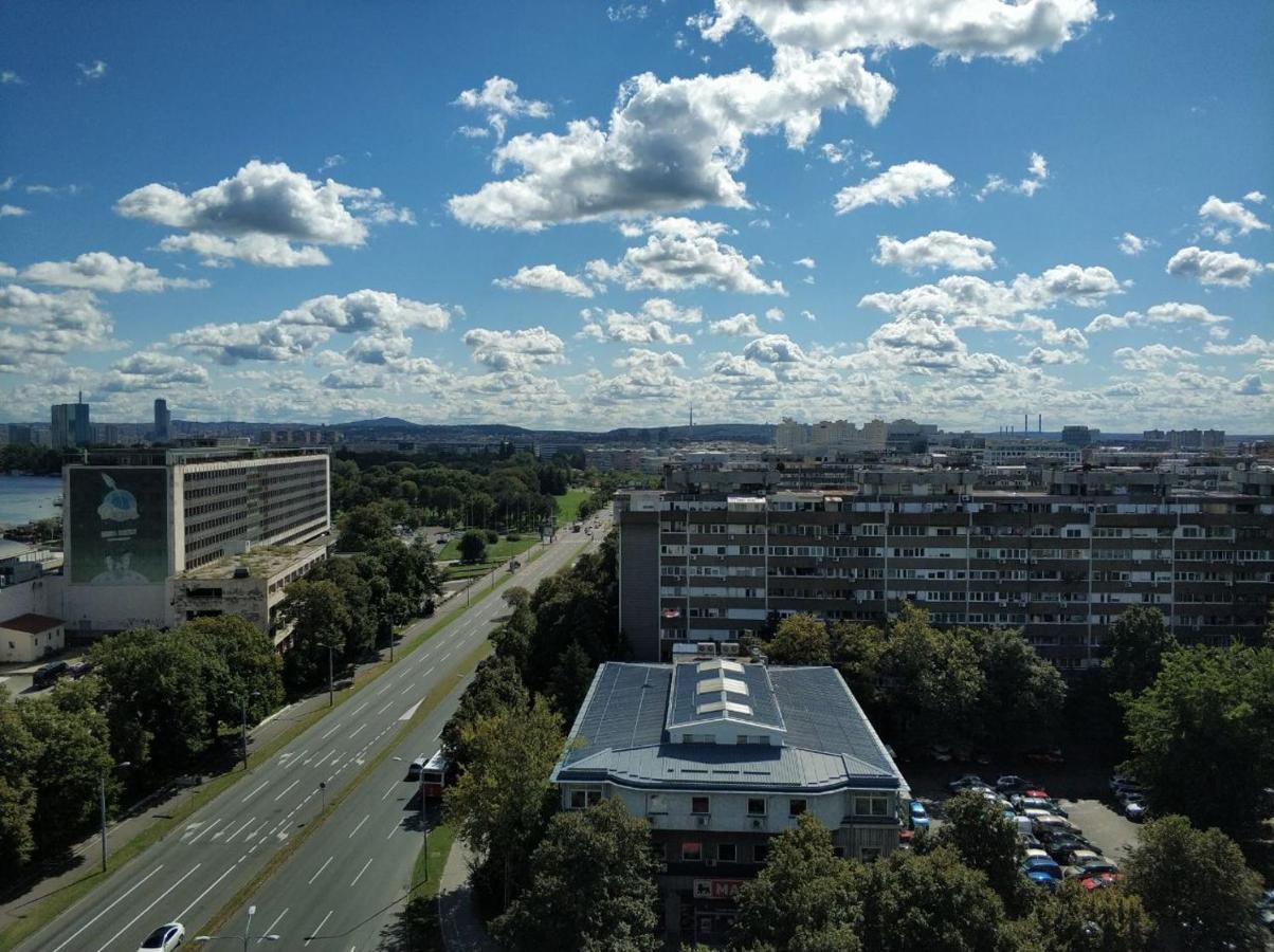 Апартаменты Alexplatz Danube View Белград Экстерьер фото