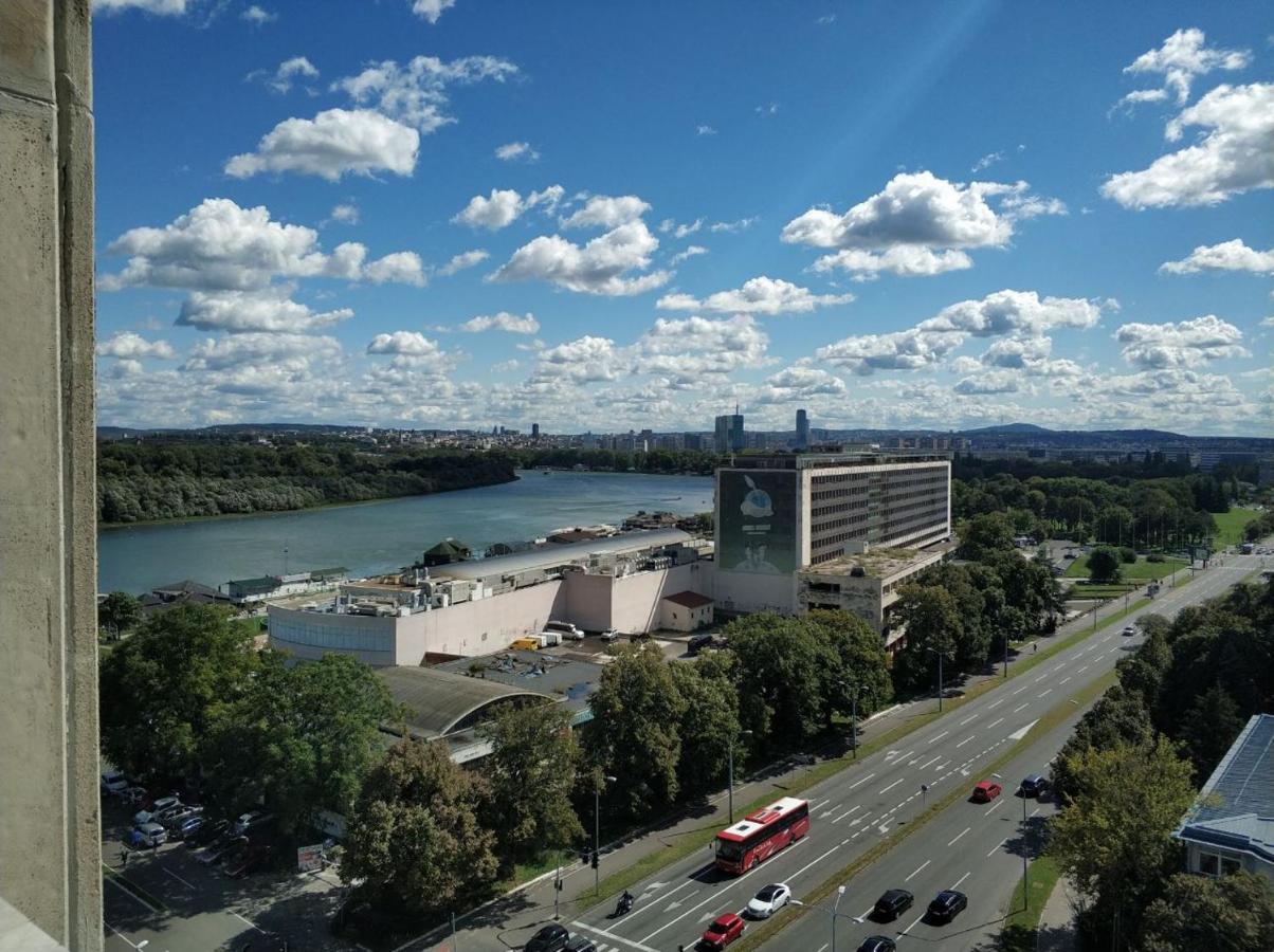 Апартаменты Alexplatz Danube View Белград Экстерьер фото